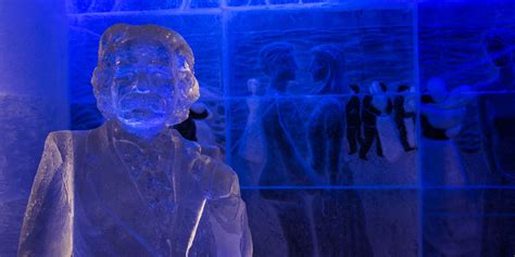 Captivating Ice Decorations at Magic Ice Bergen
